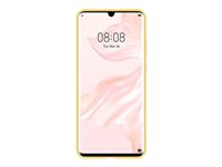 Huawei Case - Carcasa trasera para teléfono móvil - goma de silicona - amarillo - para Huawei P30 Pro 51992880