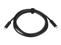 Lenovo - Cable USB - USB-C (M) a USB-C (M) - 20 V - 3 A - 2 m - para 100e (1st Gen); Chromebook C330; S330; L340-15; L340-17; Legion Y740-15; Y740-17; V340-17 4X90Q59480