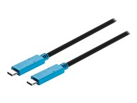 Kensington - Cable USB - USB-C (M) a USB-C (M) - 1 m - compatibilidad con 4K K38235WW