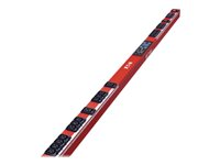 Eaton Metered Input Rack PDU EMIB08-30R - Unidad de distribución de potencia (montaje en bastidor) - CA 200-240 V - 7.4 kW - 1 fase - Ethernet, RS-232 - input: IEC 60309 32A - conectores de salida: 42 (6 x IEC 60320 C19, 36 x IEC 60320 C13) - 0U - 3 m cable - rojo EMIB08-30R