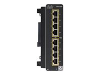 Cisco Catalyst - Módulo de expansión - Gigabit Ethernet (PoE+) x 8 IEM-3300-8P=