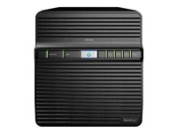 Synology Disk Station DS420j - Servidor NAS - 4 compartimentos - RAID 0, 1, 5, 6, 10, JBOD - RAM 1 GB - Gigabit Ethernet - iSCSI soporta DS420J