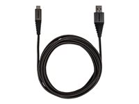 OtterBox - Cable USB - USB-C (M) a USB (M) - 2.4 A - 3 m - negro - para P/N: 77-59006, 77-62208, 77-62210, 77-62214, 77-62216, 77-62218, 77-63514, 78-52099 78-51263