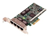 Broadcom 5719 - Adaptador de red perfil bajo - Gigabit Ethernet x 4 - para PowerEdge FC430, FC630, FC830, R320, R420, R520, R720, R820, VRTX, VRTX M520, VRTX M620 540-BBHB