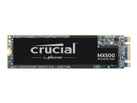 Crucial MX500 - Unidad en estado sólido - cifrado - 500 GB - interno - M.2 2280 - SATA 6Gb/s - AES de 256 bits - TCG Opal Encryption 2.0 CT500MX500SSD4