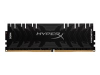 HyperX Predator - DDR4 - módulo - 16 GB - DIMM de 288 espigas - 3000 MHz / PC4-24000 - CL15 - 1.35 V - sin búfer - no ECC - negro HX430C15PB3/16