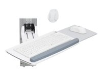Ergotron Neo-Flex - Plataforma de ratón / teclado - deslizante - instalable en pared - blanco 45-403-062