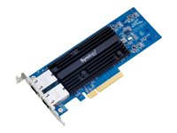 Synology E10G18-T2 - Adaptador de red - PCIe 3.0 x8 perfil bajo - 10Gb Ethernet x 2 E10G18-T2