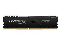 HyperX FURY - DDR4 - kit - 16 GB: 2 x 8 GB - DIMM de 288 contactos - 3200 MHz / PC4-25600 - CL16 - 1.35 V - sin búfer - no ECC - negro HX432C16FB3K2/16