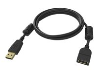 Vision Professional - Cable alargador USB - USB (M) a USB (H) - USB 2.0 - 2 m - negro TC 2MUSBEXT/BL