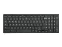 Targus - Teclado - funciona con Chromebook, antimicrobiano - inalámbrico - Bluetooth 5.2 - QWERTY - Reino Unido - interruptor: tecla de tijera - negro AKB872UK