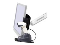 Ergotron Scanner Shelf, VESA Attach - Balda de escáner de código de barras - negro - para P/N: 45-353-026 97-815
