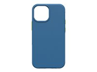 LifeProof SEE - Carcasa trasera para teléfono móvil - con MagSafe - compatibilidad con MagSafe - 45 % de plástico reciclado - azul verdoso - para Apple iPhone 13 mini 77-83706