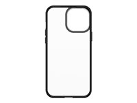 OtterBox React Series - Carcasa trasera para teléfono móvil - cristal negro - para Apple iPhone 12 Pro Max, 13 Pro Max 77-85868