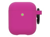 OtterBox - Estuche para carcasa de carga de auriculares inalámbricos - policarbonato, goma sintética - pastel de fresa (rosa) - para Apple AirPods (1ª generación, 2ª generación) 77-83775