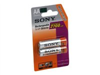 Sony NH-AA-B2F - Batería 2 x AA NiMH 2700 mAh NHAAB2F