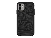 LifeProof WAKE - Carcasa trasera para teléfono móvil - negro - para Apple iPhone 11, XR 77-65113