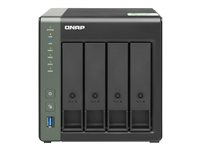 QNAP TS-431KX - Servidor NAS - 4 compartimentos - SATA 6Gb/s - RAID 0, 1, 5, 6, 10, JBOD - RAM 2 GB - Gigabit Ethernet / 10 Gigabit Ethernet - iSCSI soporta TS-431KX-2G