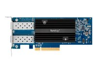 Synology E10G21-F2 - Adaptador de red - PCIe 3.0 x8 perfil bajo - 10 Gigabit SFP+ x 2 - para Disk Station DS1621, DS1821; FlashStation FS3600; RackStation RS1221, RS3621, RS4021 E10G21-F2