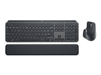 Logitech MX Keys Combo for Business - Juego de teclado y ratón - retroiluminación - Bluetooth, 2.4 GHz - QWERTY - Español - Europa - grafito 920-010230