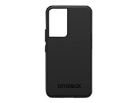OtterBox Symmetry Series - Carcasa trasera para teléfono móvil - policarbonato, goma sintética - negro - para Samsung Galaxy S22 77-86462