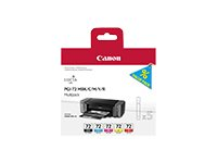 Canon PGI-72 MBK/C/M/Y/R Multipack - Paquete de 5 - amarillo, cián, magenta, rojo, negro mate - original - depósito de tinta - para PIXMA PRO-10, PRO-10S; PIXUS PRO-10 6402B009