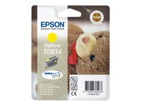 Epson T0614 - 8 ml - amarillo - original - blíster - cartucho de tinta - para Stylus D68, D88, DX3800, DX3850, DX4200, DX4250, DX4800, DX4850 C13T06144010