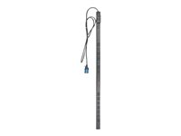 APC Basic Rack PDU Zero U - Unidad de distribución de alimentación (montaje en bastidor) - CA 230 V - input: IEC 60309 - conectores de salida: 24 (IEC 60320 C13, IEC 60320 C19) - 0U - 3.1 m cable - negro - para P/N: SMX1500RMNCUS, SRT1000RMXLI, SRT1000RMXLI-NC, SRT10RMXLIX806, SRT5KRMXLW-TW AP7553