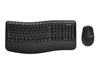 Microsoft Wireless Comfort Desktop 5050 - Juego de teclado y ratón - inalámbrico - 2.4 GHz - Español - Europa PP4-00012