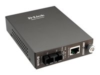 D-Link DMC 300SC - Conversor de soportes de fibra - 100Mb LAN - 10Base-T, 100Base-FX, 100Base-TX - RJ-45 / modo múltiple SC - hasta 2 km - para DMC 1000 DMC-300SC
