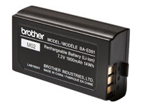 Brother BA-E001 - Batería de impresora - Ion de litio - para Brother PT-P750; P-Touch PT-750, E300, E500, E550, H500, H75, P750; P-Touch EDGE PT-P750 BAE001