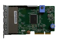 Lenovo ThinkSystem - Adaptador de red - LAN-on-motherboard (LOM) - Gigabit Ethernet x 4 - para ThinkAgile VX Certified Node 7Y94, 7Z12; ThinkAgile VX7820 Appliance 7ZT7A00545