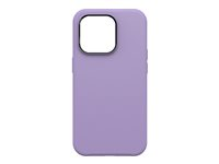OtterBox Symmetry Series+ - Carcasa trasera para teléfono móvil - antimicrobiano - compatibilidad con MagSafe - policarbonato, goma sintética - You Lilac It (purple) - ultra-sleek design 77-90756