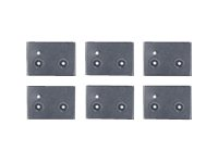 APC Cable Containment Brackets with PDU Mounting - Abrazaderas de montaje de PDU - negro - para NetShelter SX AR7710