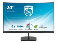 Philips E-line 241E1SC - monitor LED - curvado - Full HD (1080p) - 24" 241E1SC/00