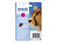 Epson T0713 - 5.5 ml - magenta - original - blíster con alarma de RF - cartucho de tinta - para Stylus DX9400, SX115, SX210, SX215, SX218, SX415, SX515, SX610; Stylus Office BX310, BX610 C13T07134022