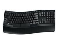 Microsoft Sculpt Comfort Desktop - Juego de teclado y ratón - inalámbrico - 2.4 GHz - inglés L3V-00021