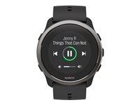 Suunto 5 Peak - 43 mm - negro - reloj deportivo con correa - silicona - negro - tamaño de la muñeca: 120-200 mm - pantalla luminosa 1.1" - Bluetooth - 39 g - negro SS050726000