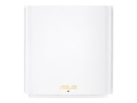ASUS ZenWiFi XD6S - Sistema Wi-Fi (2 enrutadores) - hasta 5400 pies cuadrados - malla - GigE - 802.11a/b/g/n/ac/ax - Doble banda 90IG06F0-MO3B40