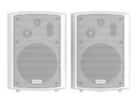 Vision Techconnect SP-1800+TC3-AMP - Sistema de audio - 50 vatios (Total) - blanco TC3-AMP+SP-1800