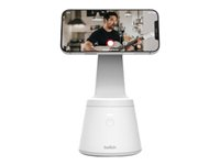 Belkin MMA001 - Sistema de apoyo - montaje magnético motorizado - para Apple iPhone 12, 12 mini, 12 Pro, 12 Pro Max MMA001BTWH