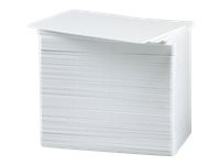 Zebra - Policloruro de vinilo (PVC) - blanco - CR-80 Card (85.6 x 54 mm) 500 uds. tarjetas - para Zebra P100i, P110i, P110m, P120i, P330i, P330m, P430i; ZXP Series 8 104523-111