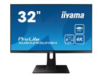 iiyama ProLite XUB3293UHSN-B1 - monitor LED - 4K - 31.5" XUB3293UHSN-B1