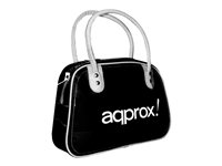 Approx! 11" Retro Bag - Funda de transporte para portátil - 11" - negro, blanco APPNBR01B