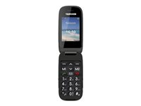 Telefunken TM 260 COSI - Teléfono básico - microSD slot - rear camera 2 MP - rojo TF-GSM-260-CAR-RD