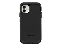 OtterBox Defender Series - Screenless Edition - carcasa protectora para teléfono móvil - policarbonato, goma sintética - negro - para Apple iPhone 11 77-62457