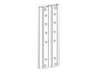Ergotron - Componente para montaje (kit de soporte de montaje en carril) - para pantalla plana - aluminio - se puede instalar en la pared - para ARMS 100 series, 200 series, 300 series, 400 series 97-091