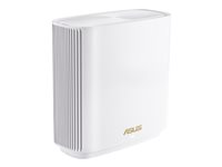 ASUS ZenWiFi AX (XT8) - Router - conmutador de 3 puertos - GigE, 2.5 GigE - 802.11a/b/g/n/ac/ax - Tres bandas 90IG0590-MO3G70
