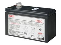 APC Replacement Battery Cartridge #164 - Batería de UPS - 1 x baterías - Ácido de plomo - 128 Wh - negro - para Back-UPS Pro BR900MI APCRBC164