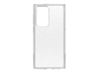 OtterBox Symmetry Series Clear - Carcasa trasera para teléfono móvil - policarbonato, goma sintética - purpurina - para Samsung Galaxy S22 Ultra 77-86544